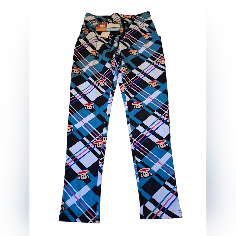 Y2K Paul Frank Julius The Monkey AOP Pants Size Med NWT